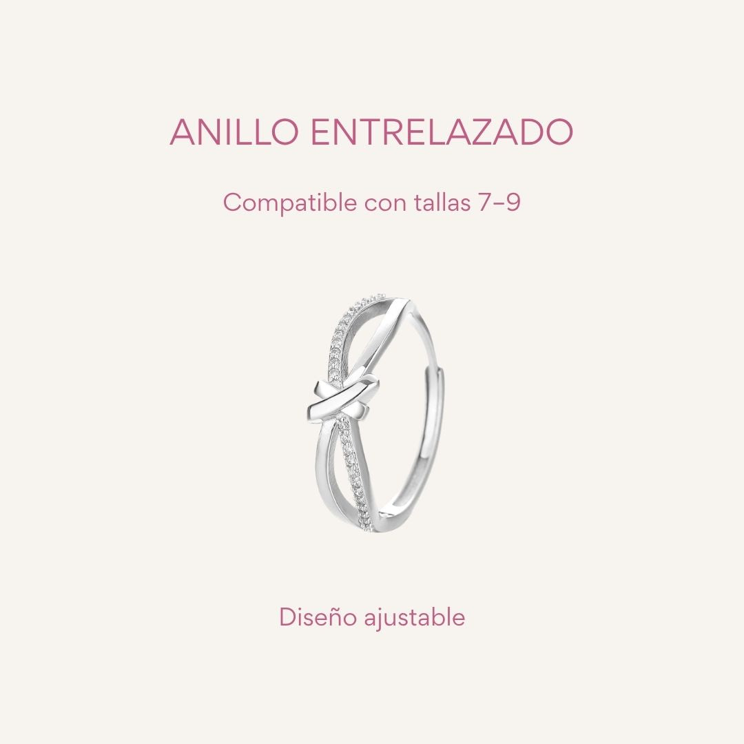 Anillo Entrelazado — BRAVA