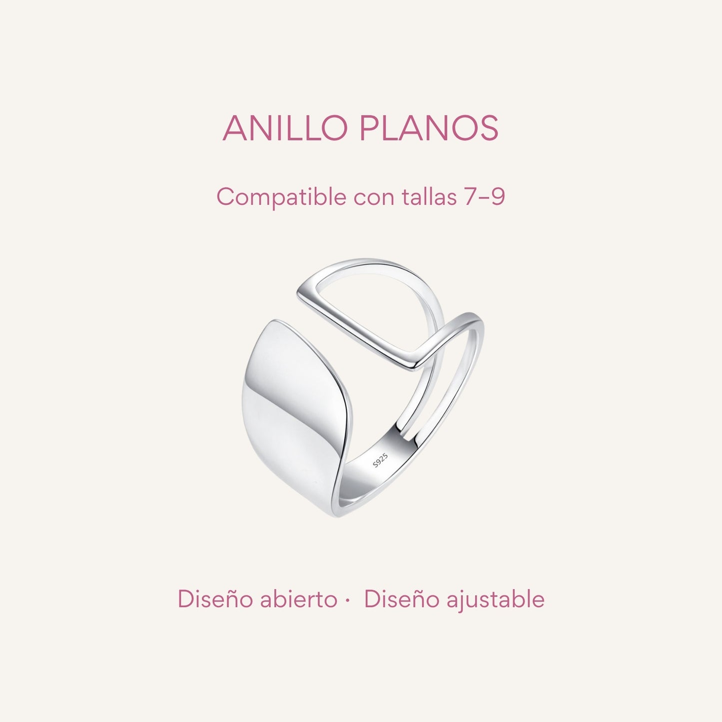 Anillo Planos — CHIC