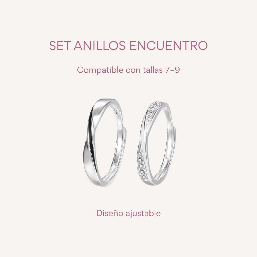 Set de Anillos Encuentro — TWO OF US