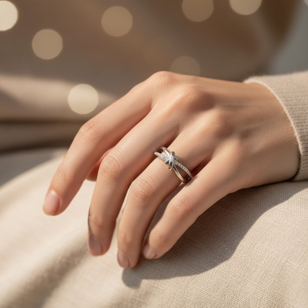 Anillo Entrelazado — BRAVA
