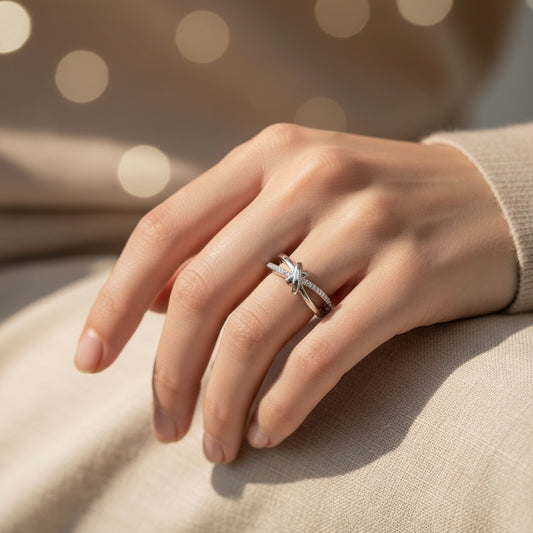 Anillo Entrelazado — BRAVA