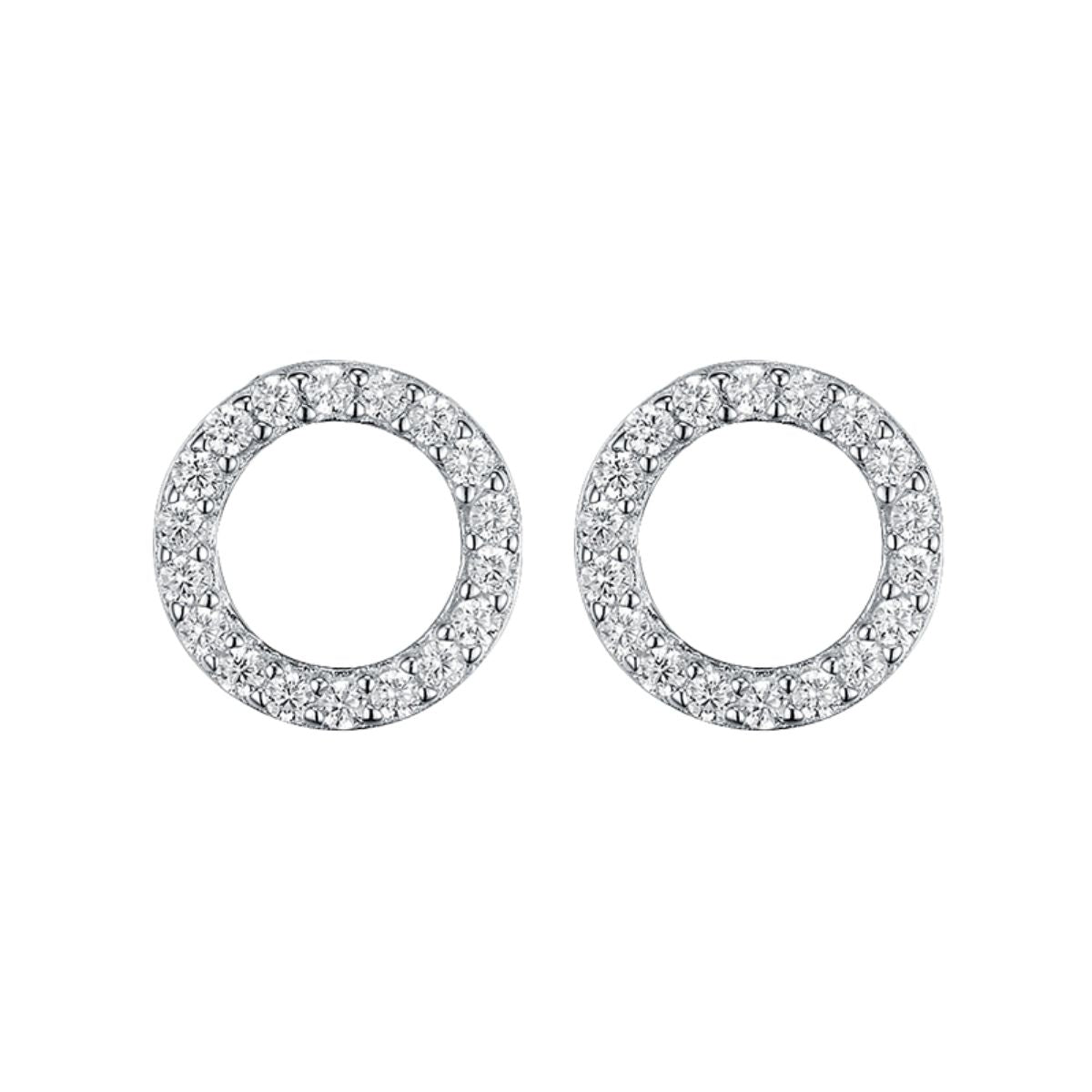 Arete Aro Pavé — BRAVA