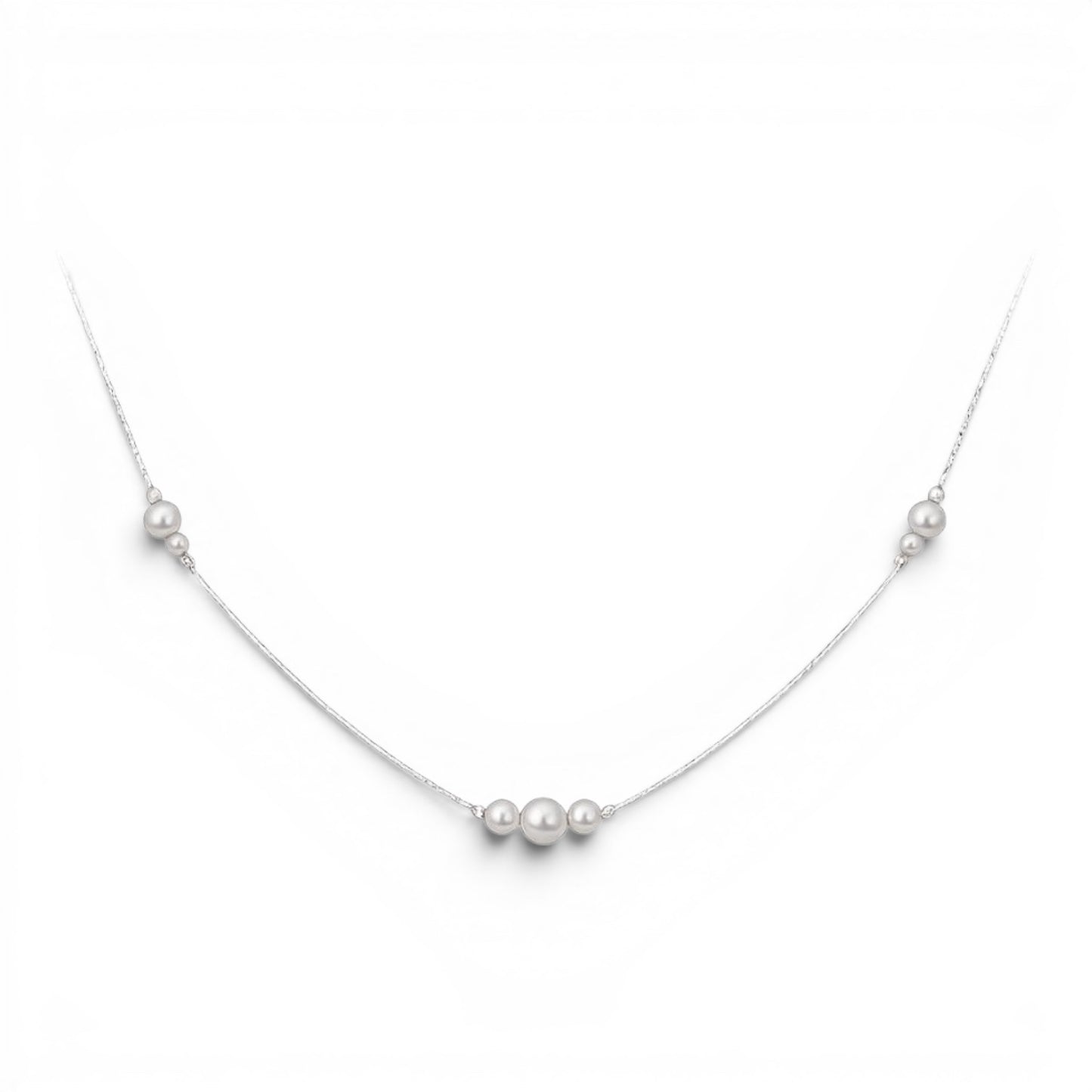 Collar Trío de Perlas — BRAVA