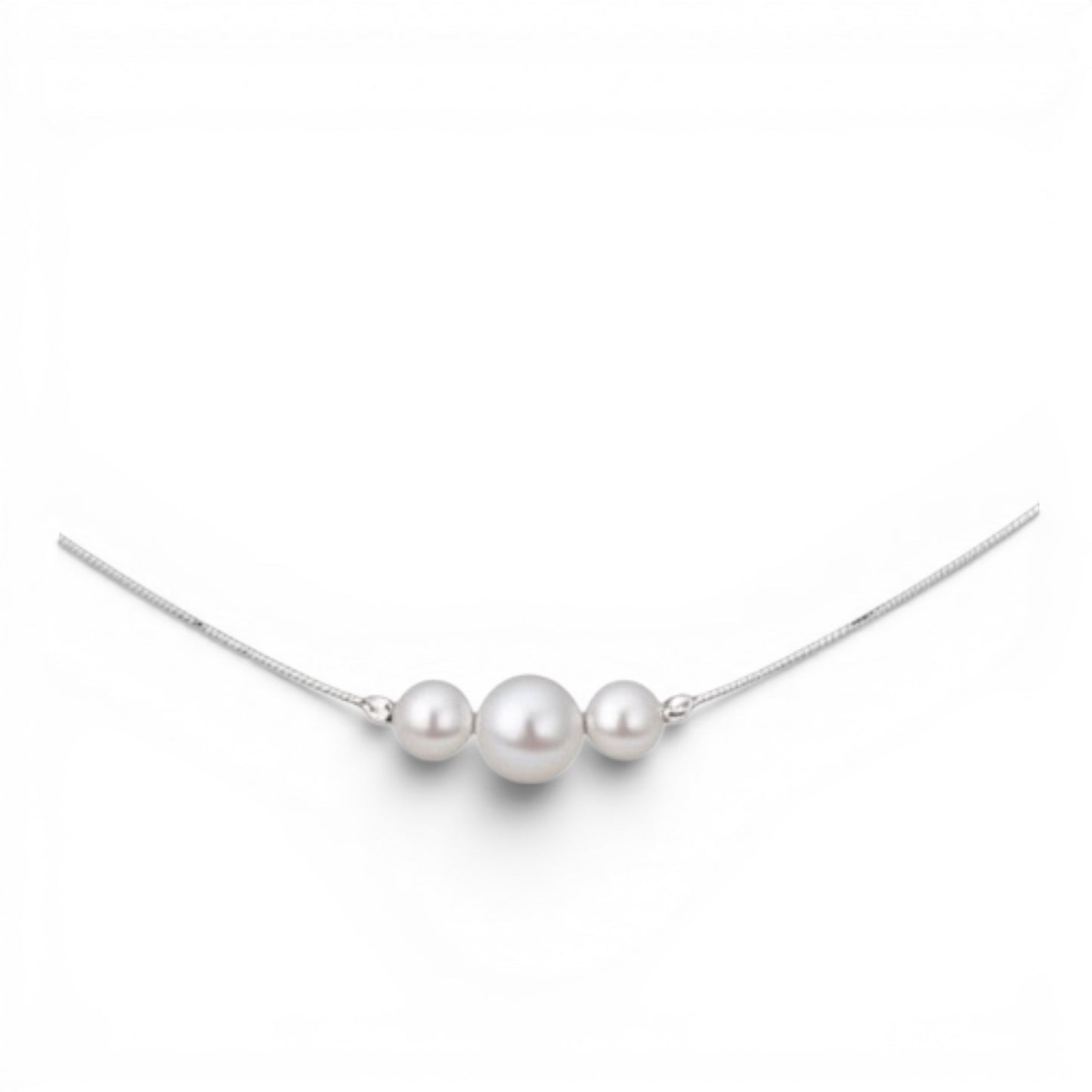 Collar Trío de Perlas — BRAVA