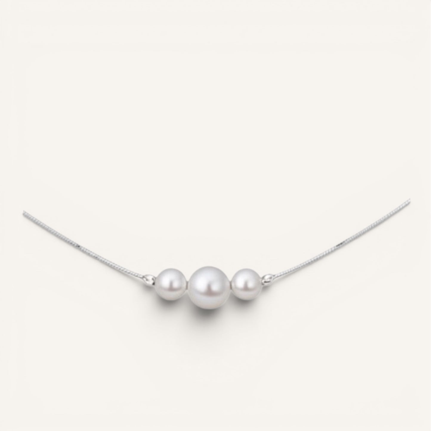 Collar Trío de Perlas — BRAVA
