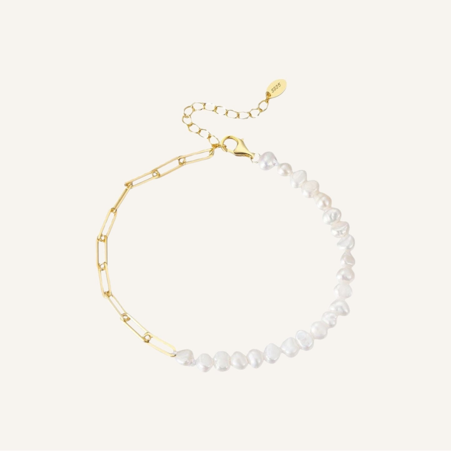 Pulsera Dual Perlas — BRAVA