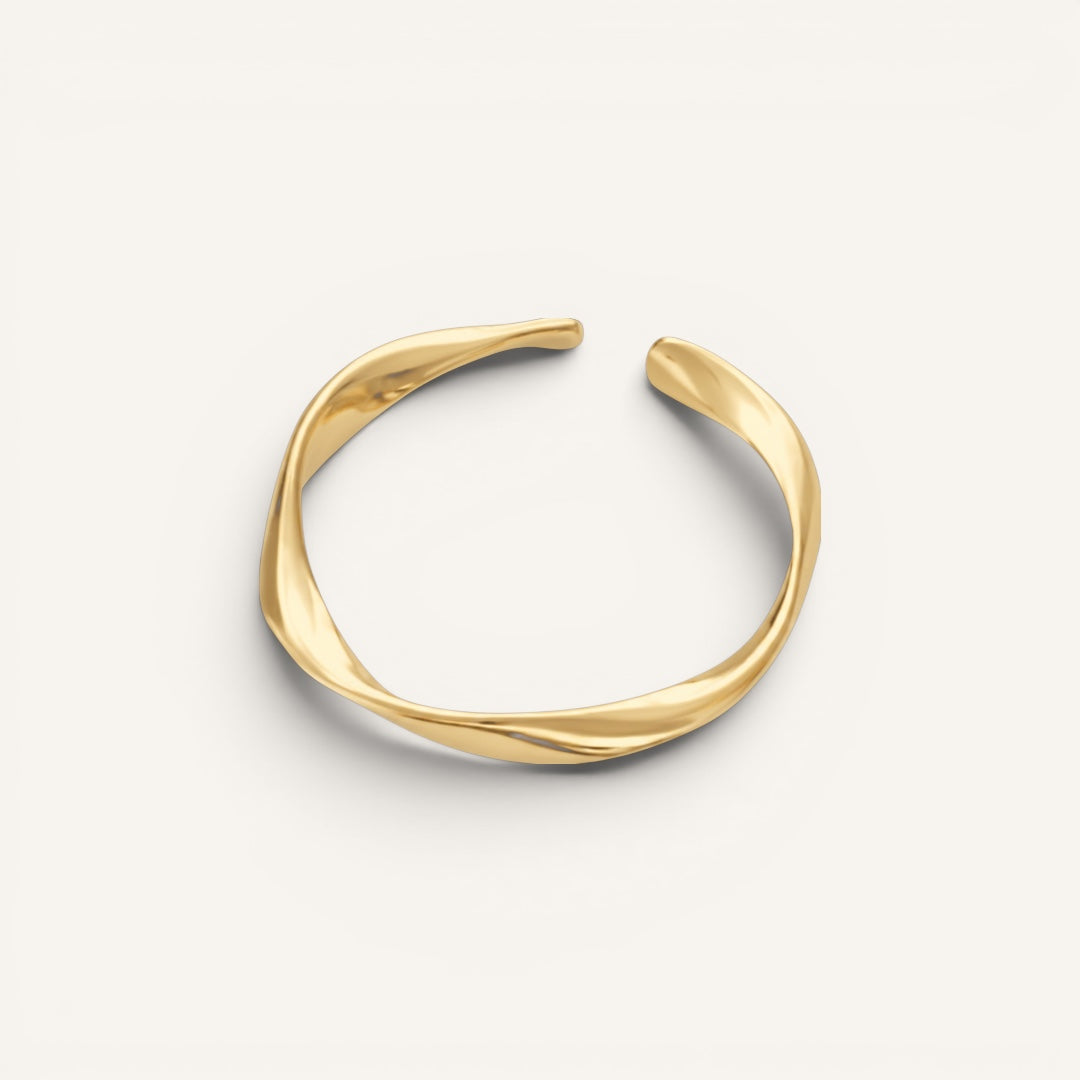 Anillo Curvas Suaves — CHIC