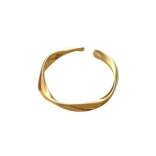 Anillo abierto Curvas suaves — CHIC