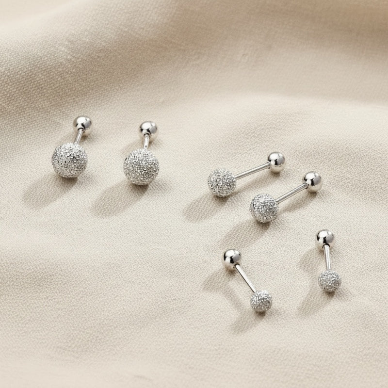 Arete Esfera Texturizada — BRAVA