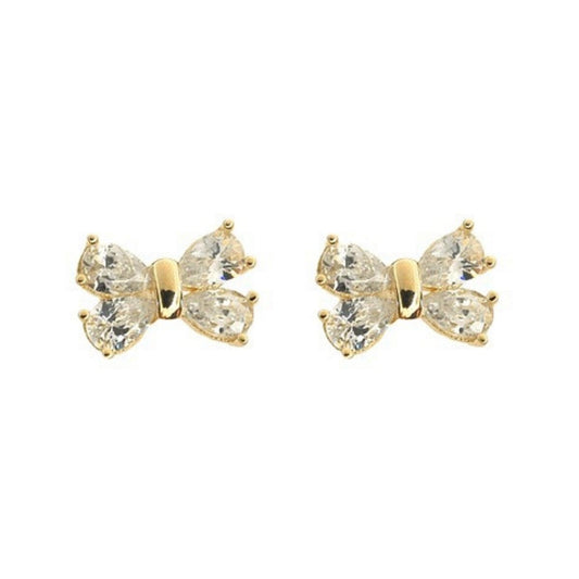 Arete stud Lazo pavé — CHIC